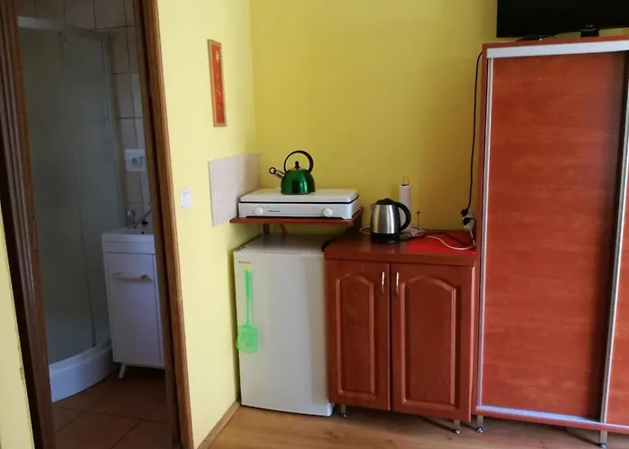 Dom wakacyjny Wakacyjny Kacperek Drewniany