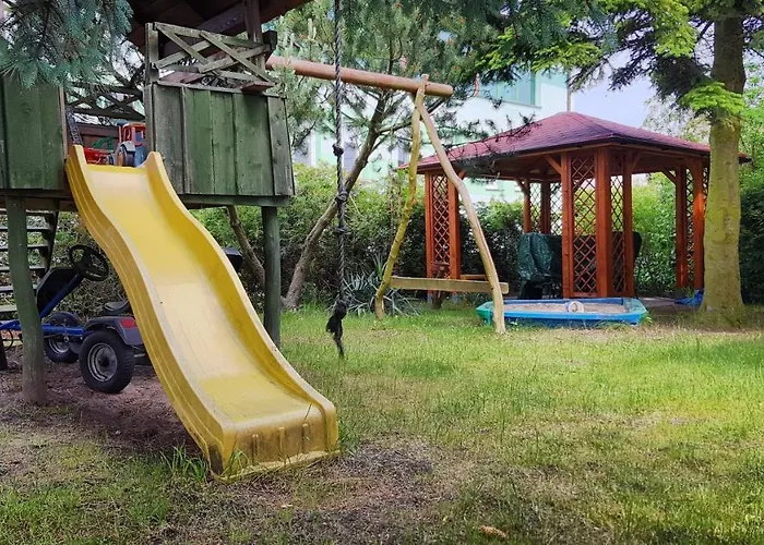 Wakacyjny Kacperek Drewniany Dom wakacyjny Stegna (Pomerania)